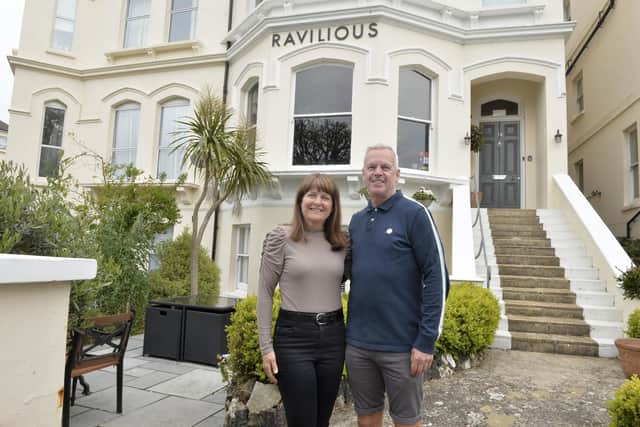 Ravilious owners Caroline and Chris Harwood (Pic by Jon Rigby)