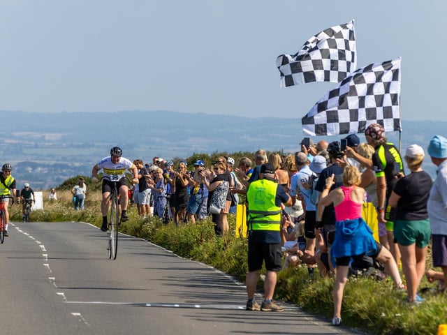 Beachy Head World Championship Penny Farthing Hill Climb 2025. Photo by TK photography. https://www.facebook.com/tadaskphoto