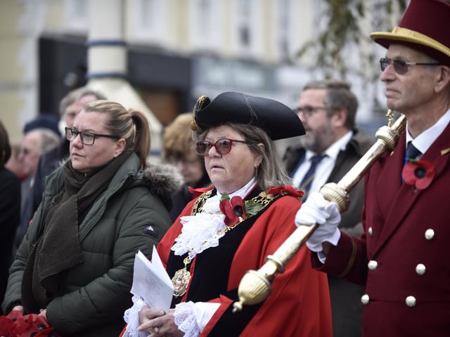 Eastbourne Remembrance Sunday Service (Photo by Jon Rigby)