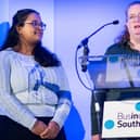 DATA LAUNCH: Yasmin Parekh and Emma Hickman, of the ONS at the launch