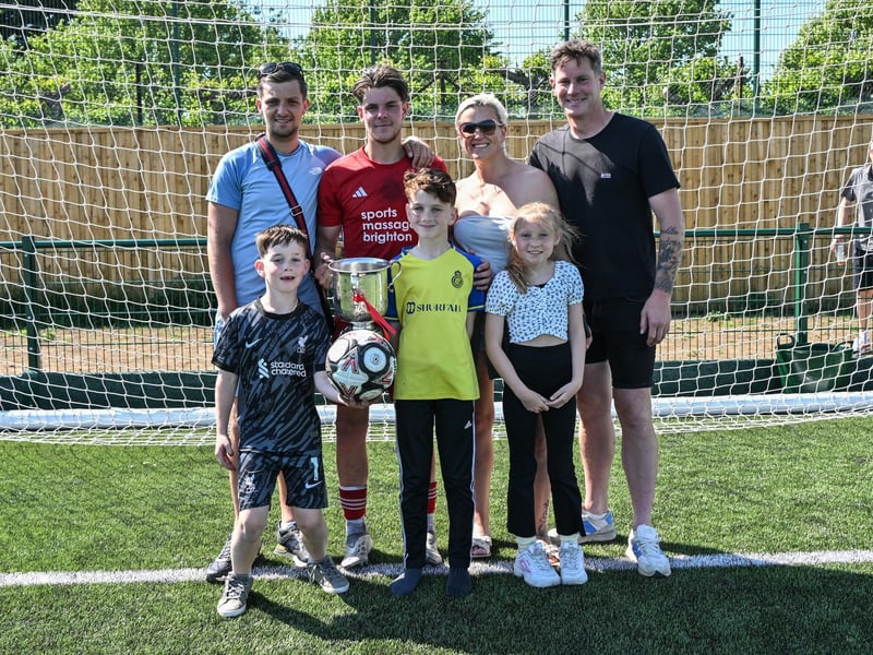 Hassocks FC win the 2024-25 Peter Bentley Cup