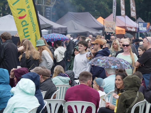 WORTHING FOOD FESTIVAL STEYNE GARDENS 7/9/24