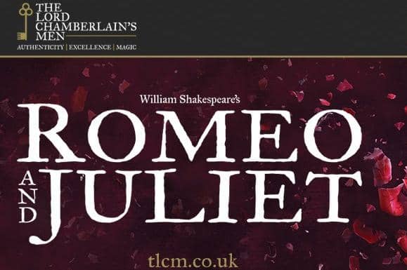 The Lord Chamberlain’s Men present Romeo and Juliet at Burgess Hill Girls on Sunday, June 4