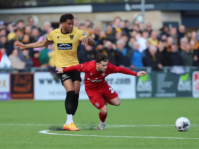 Worthing beat Maidstone in the National South play-off semi-final at a packed Woodside Road