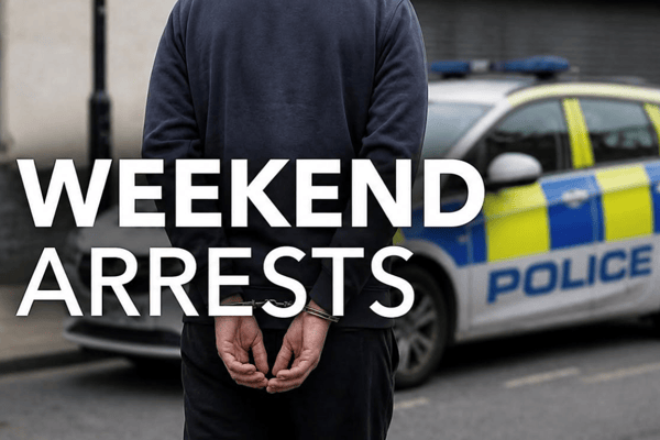 Eastbourne Police reveal arrests made over the weekend.