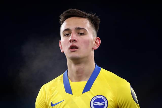 Brighton & Hove Albion defender Michał Karbownik has enjoyed a week to remember for German loan club Fortuna Düsseldorf. Picture by Alex Pantling/Getty Images