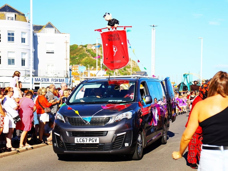 Hastings Carnival 2024. Photo by Andrew Clifton