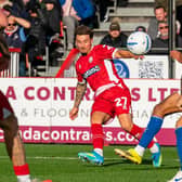Dylan Morgan was instrumental in the 2-2 draw against Chesterfield | Picture: Kyle Hemsley