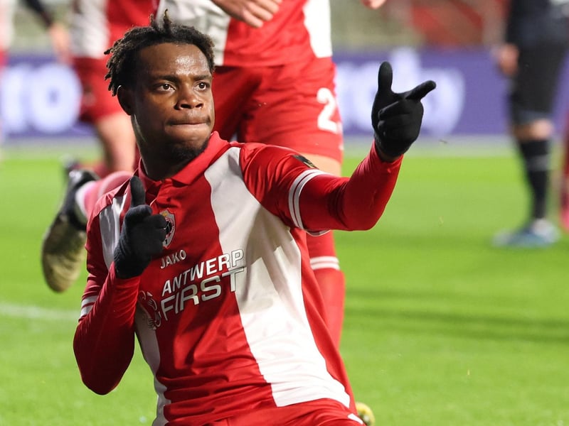 George Ilenikhena has been in fine goalscoring form in his first season at Royal Antwerp. The France youth international has hit 14 goals in 40 appearances in all competitions. He scored his first UEFA Champions League goal in the 92nd minute, securing a 3–2 victory against Barcelona  - and Antwerp's first ever win in the competition.