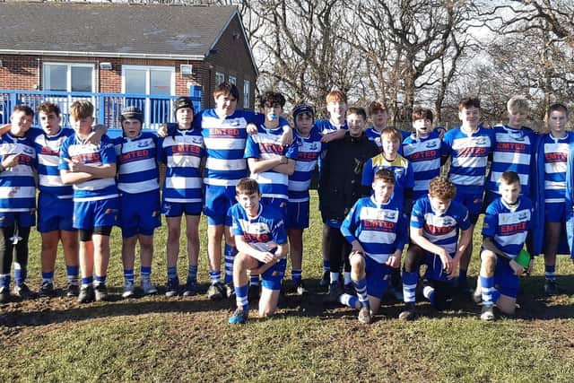 Hastings and Bexhill U14s, who drew with Eastbourne