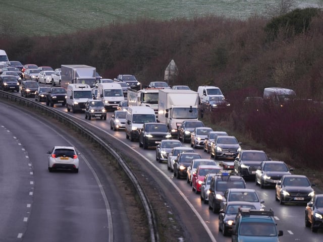 Sussex Police said part of the A27 was closed for several hours on Tuesday, January 9, after a man died in a crash between Falmer and Lewes