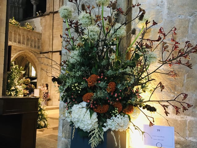 Chichester Cathedral has been filled with wonderful floral displays for the past few days / Picture: Steve Bone
