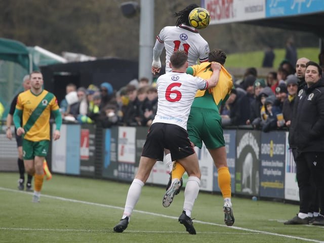 Promotion-chasing Horsham FC were held to a 1-1 draw at home by visiting Chatham Town
