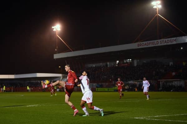 Crawley Town are just two points outside of the play-off places with a game in hand,