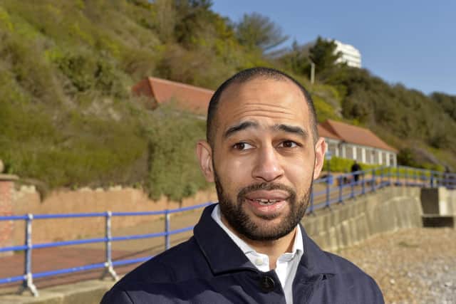 Josh Babarinde has urged the Environment Agency to expand their criminal investigation into Southern Water to include Eastbourne's water treatment works. Photo: Jon Rigby