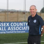 Paul Saunders from Sussex County FA