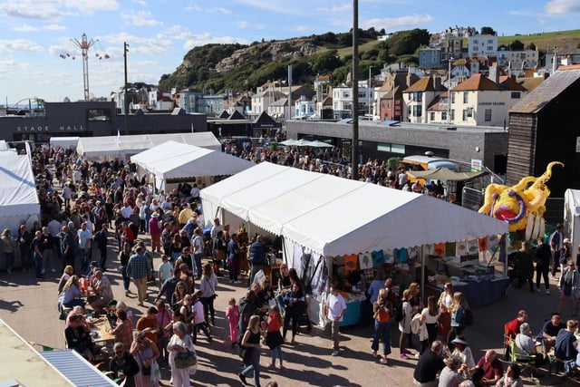 Hastings Seafood and Wine Festival at the Stade