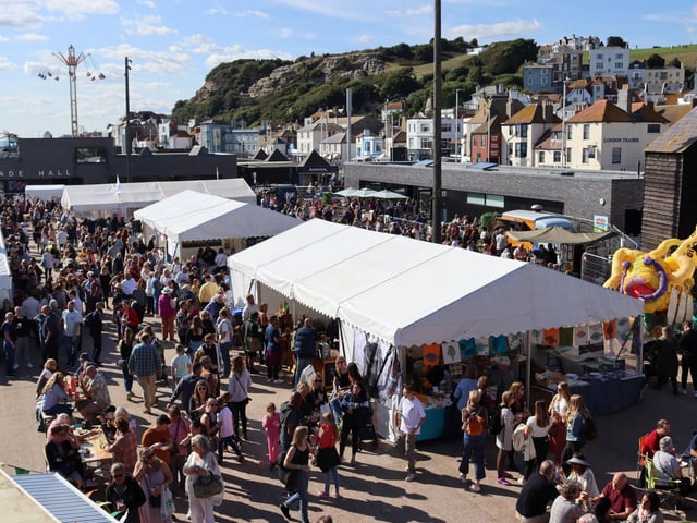 Hastings Seafood and Wine Festival at the Stade