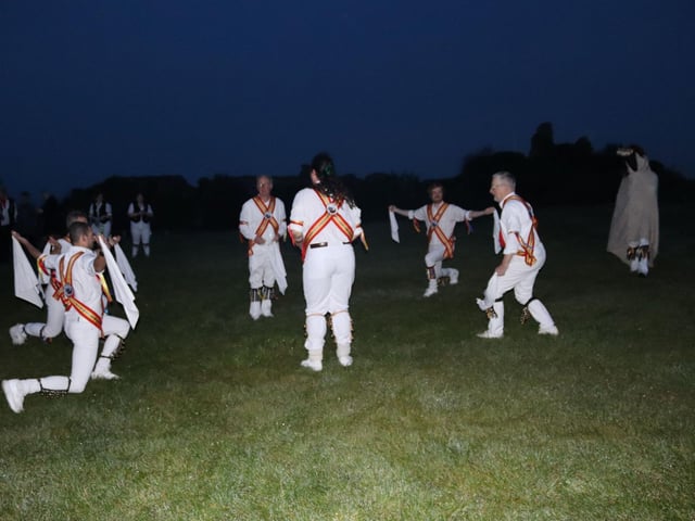 The Dancing at Dawn event. Picture: Kevin Boorman
