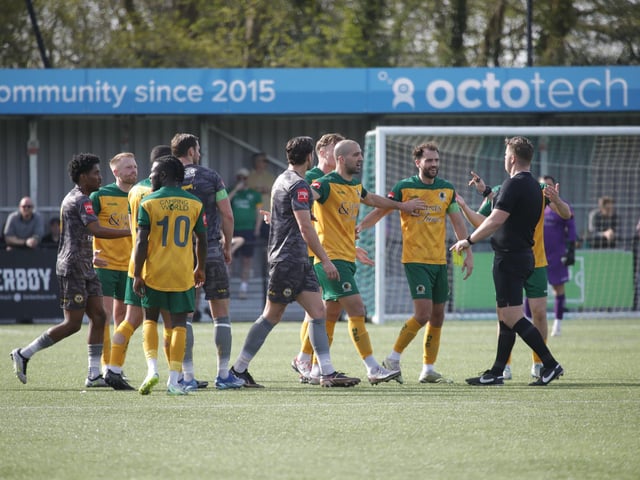 Images from Horsham FC's win at home to Cray Wanderers