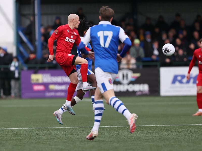 Worthing in action away to Tonbridge Angels in National League South