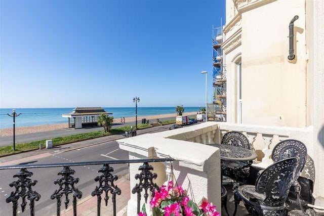 One bed flat for sale, £325,000.

A stunning and spacious one bedroom first floor apartment in a Regency building, located on Worthing seafront boasting spectacular sea views. The apartment is beautifully presented and ideal for those looking for a second home by the sea.