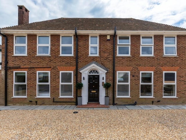 This seven-bed detached house in Cornwall Road, Littlehampton, is listed as an investment opportunity, currently being run as a thriving Airbnb. It is on the market for £1.3million.
