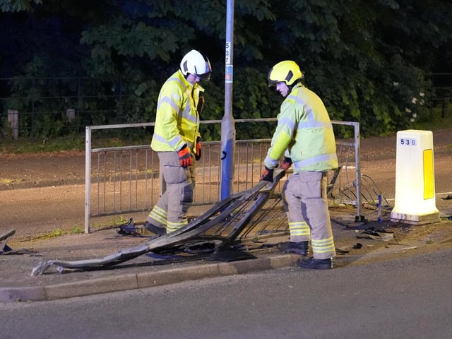 A man has been arrested on suspicion of driving ‘whilst unfit through drugs’ and ‘assaulting a constable’ following a collision in East Sussex, police have reported.