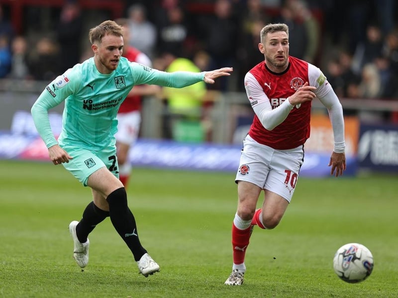 Fleetwood Town's best league position is 4th in League One, achieved in the 2016-17 season.