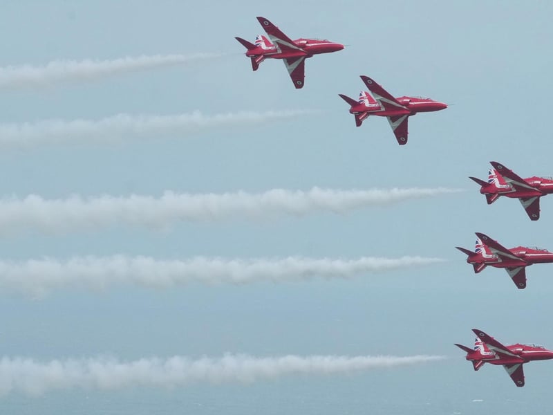 Red Arrows Eastbourne Airshow 2024