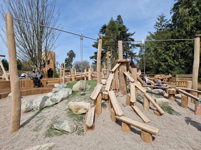 Leonardslee Lakes and Gardens has a new playpark