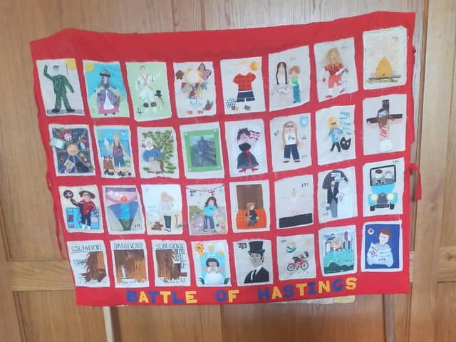 The Peopled Tapestry can be see at St Clements Church on Sunday October 18
