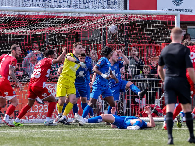 Eastbourne Borough beat Chippenham Town 3-0 in National League South