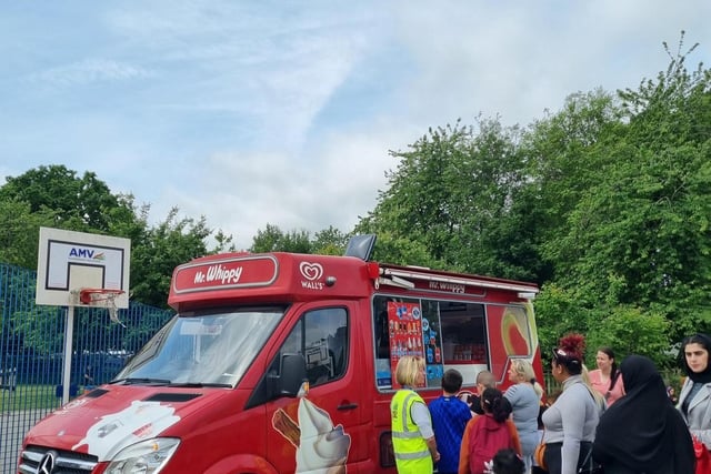 The school had an ice cream van, tombola, raffle, face painting, The Great Northgate Bake off, cake sale, sweetie stalls, Pimms and Prosecco stall and more.