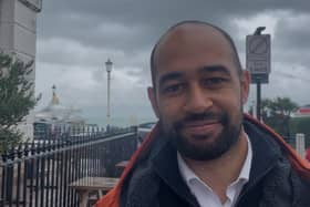 Eastbourne MP Josh Babarinde. Photo: staff
