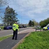 Eastbourne Police have conducted a number of safety checks in the town following reports of speeding vehicles near schools.