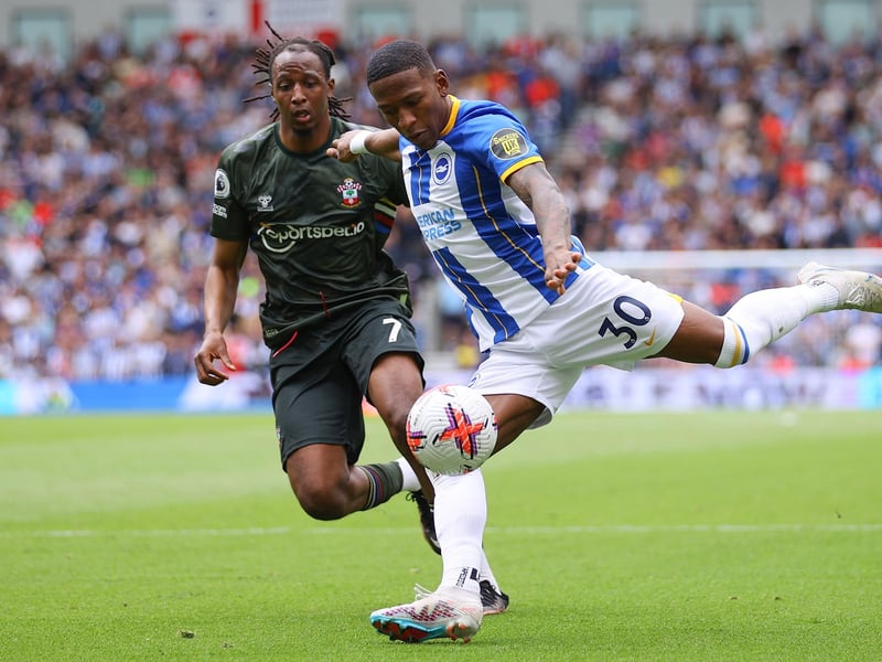 Great skill to start counter attack and could have finished it off himself but Enciso unaware of surroundings. Darting runs forward and made Brighton more dangerous. Great cross across the face of goal but no one on the end of it. Some sloppy defending when Brighton lost control of the game temporarily