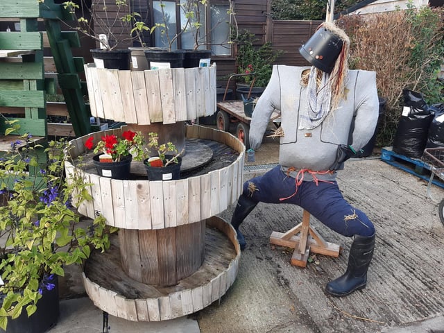 Spectacular scarecrows on display in the Ferring Scarecrow Festival 2022