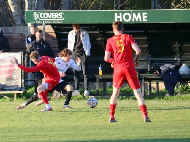 Pagham v Newhaven in the SCFL premier - it finished 0-0