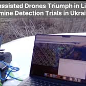AI-assisted Drone Triumph in Live Landmine Detection Trials in Ukraine