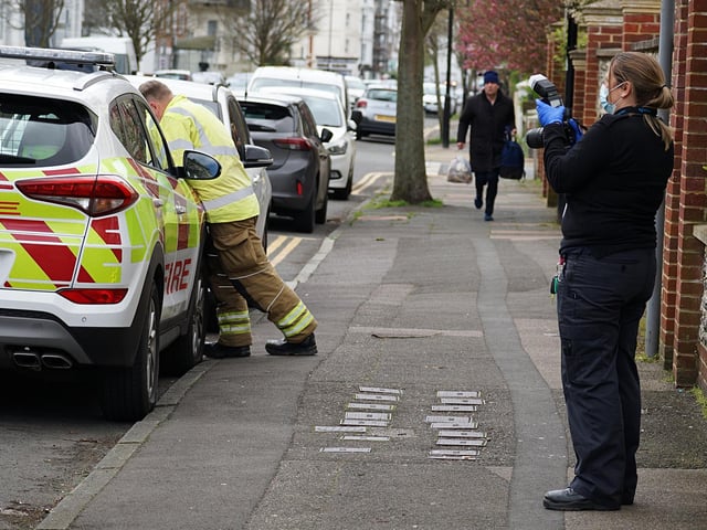 In Pictures: ‘Significant number’ of cannabis plants found at Eastbourne house