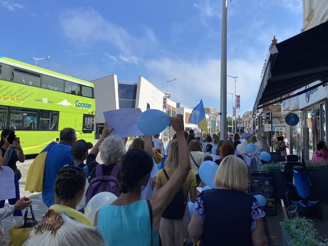 Ukraine's Independence Day in Eastbourne