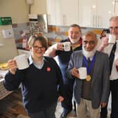 The Salvation Army in Burgess Hill launched a drop in cafe on Friday, April 5