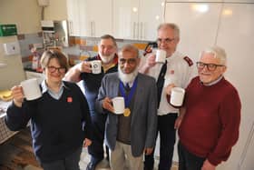 The Salvation Army in Burgess Hill launched a drop in cafe on Friday, April 5