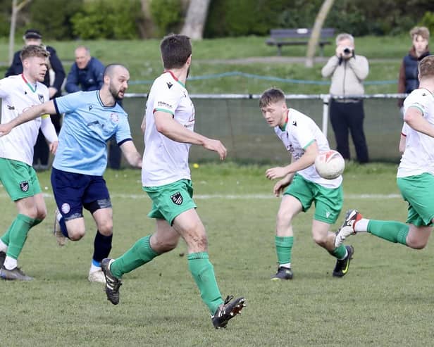 Recent SCFL action between Bexhill and Little Common | Picture: Joe Knight