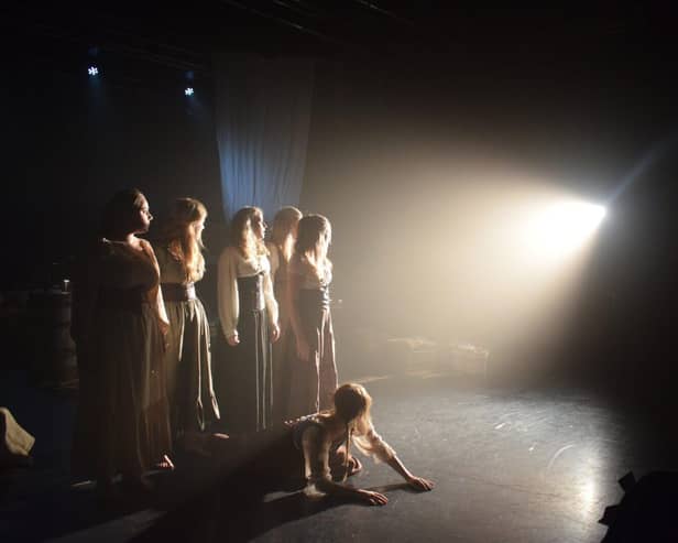 Six final-year acting students from the University of Chichester performing their Ladies of Juliana