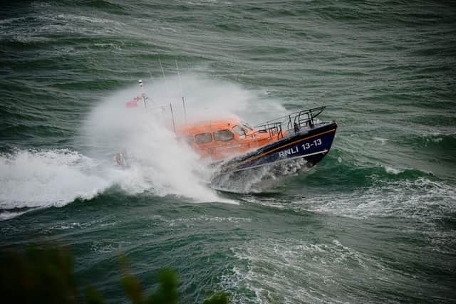 Storm Gerrit poses a safety risk to those visiting the coast in Sussex, the RNLI has warned. Photo: RNLI