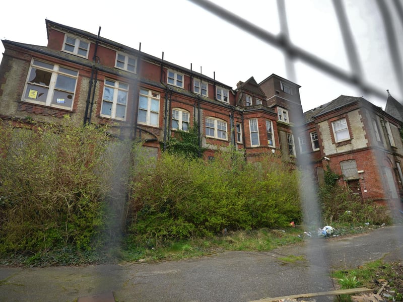 The old Eversfield Chest Hospital in West Hill Road, St Leonards.