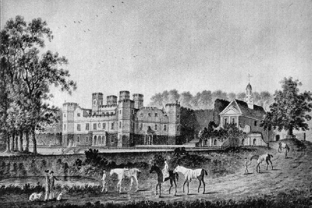 Michelgrove in 1782, at the peak of its glory