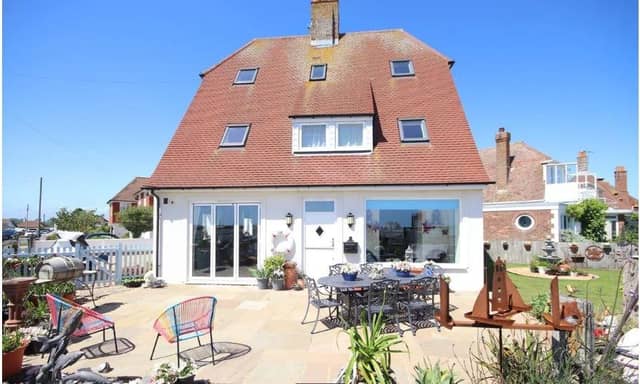 This house in Norman Road, Pevensey Bay, is on the market for £1,500,000